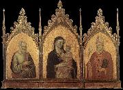 DADDI, Bernardo Madonna and Child with Sts Matthew and Nicholas dfg oil painting